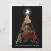Nativiteitsboomfotokaart Kaart (Voorkant)