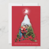 Nativiteitsboomfotokaart Kaart (Voorkant)