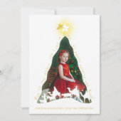 Nativiteitsboomfotokaart Kaart (Voorkant)