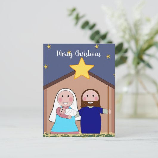 NativiteitsBriefkaart Briefkaart (Staand voorkant)