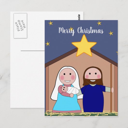 NativiteitsBriefkaart Briefkaart (Voorkant / Achterkant)