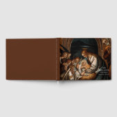 Nativiteitscène Mary Baby Jesus Angels Wieg Gastenboek (Volledig)