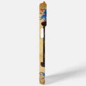 NATIVITEITSCHRISTMAS PARCHMENT BLUE GEM MONOGRAM Case-Mate iPhone CASE (Achterkant / Rechts)