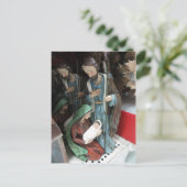 Nativiteitsdecoratie Briefkaart (Staand voorkant)