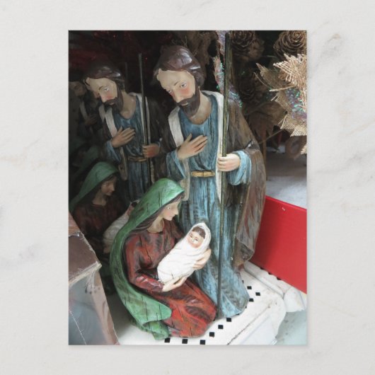 Nativiteitsdecoratie Briefkaart (Voorkant)