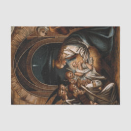 Nativiteitsgeboorte van Jezus Christus Moeder Mary Tissuepapier