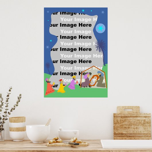 Nativiteitsgrens Poster (Keuken)
