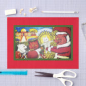  NATIVITEITSILLUSTRATIE VAN CATEGORIEËN ALS NATIVI TISSUEPAPIER (Craft)