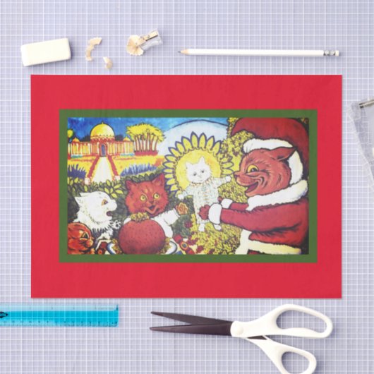  NATIVITEITSILLUSTRATIE VAN CATEGORIEËN ALS NATIVI TISSUEPAPIER (Craft)