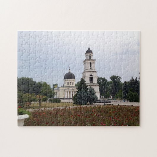 Nativiteitskathedraal in Chisinau Legpuzzel (Horizontaal)
