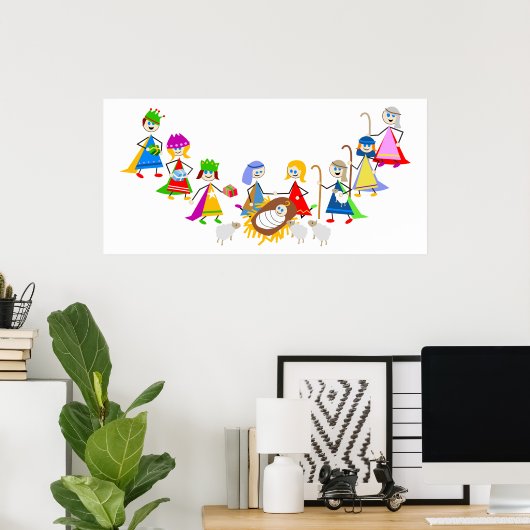 NativiteitsKinderen Poster (Thuiskantoor)