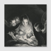 Nativiteitsmoeder Mary Angels Baby Jesus Magnetic (Voorkant)