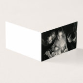 Nativiteitsmoeder Mary Angels Baby Jesus Magnetic Kaart (Buitenkant)