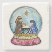 NativiteitsOnderzetter Stenen Onderzetter (Voorkant)