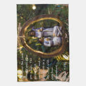 Nativiteitsornament Isiah Seven Veertien Theedoek (Verticaal)