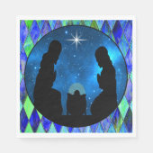 Nativiteitspapier Napkins Servet (Voorkant)