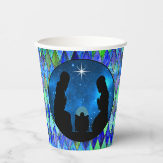 Nativiteitspapierbekertjes Papieren Bekers