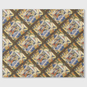 NATIVITEITSPARCHTIE CADEAUPAPIER (Vlak)