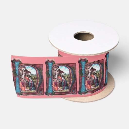 NATIVITEITSPARCHTIEMONOGRAM SATIJNEN LINT (Spoel)