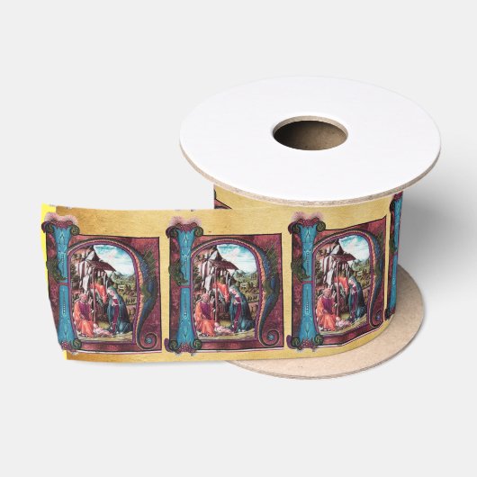 NATIVITEITSPARCHTIEMONOGRAM SATIJNEN LINT (Spoel)