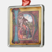 NATIVITEITSPARCHTIESMonogram Metalen Ornament (Links)