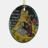 Nativiteitspictogram kerstversiering keramisch ornament (Rechts)