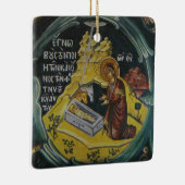 Nativiteitspictoversiering Keramisch Ornament (Rechts)