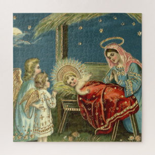 Nativiteitsscène Bethlehem Legpuzzel