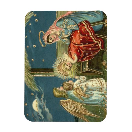 Nativiteitsscène Bethlehem Magneet (Verticaal)