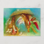  nativiteitsscène briefkaart (Voorkant)