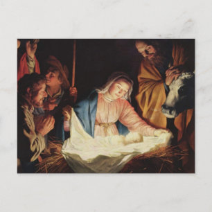 Nativiteitsscène Briefkaart