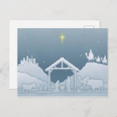 Nativiteitsscène Briefkaart (Voorkant / Achterkant)