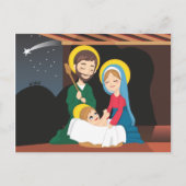 Nativiteitsscène Briefkaart (Voorkant)