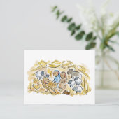 Nativiteitsscène Briefkaart (Staand voorkant)