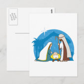 Nativiteitsscène Briefkaart (Voorkant / Achterkant)