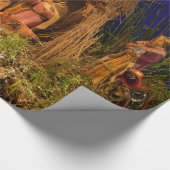 Nativiteitsscène Cadeaupapier (Hoek)