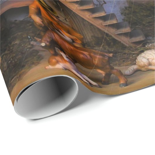 Nativiteitsscène Cadeaupapier (Rol Hoek)