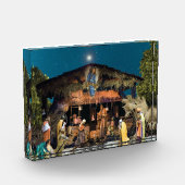 Nativiteitsscène fotoblok (Links)