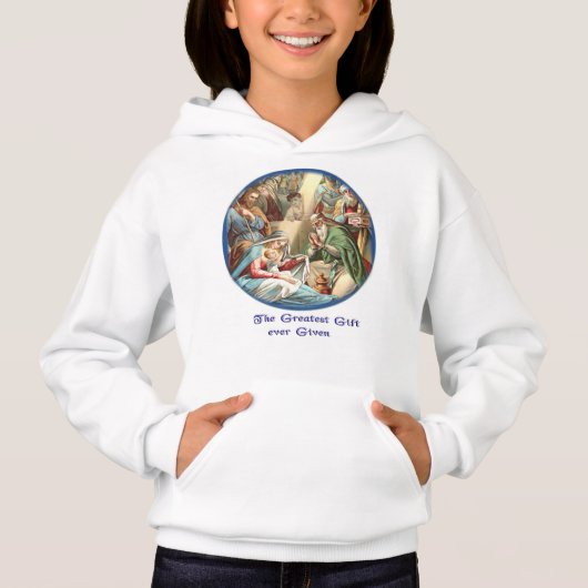 Nativiteitsscène Hoodie (Voorkant)