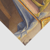 Nativiteitsscène in goud tissuepapier (Detail)