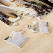 Nativiteitsscène instellen voor kerstmis legpuzzel (Zijkant)