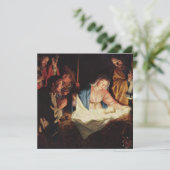 Nativiteitsscène Kaart (Staand voorkant)