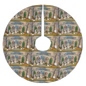 Nativiteitsscène Kerstboom Rok (Voorkant)