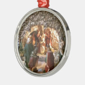 Nativiteitsscène kerstboomversiering metalen ornament (Links)