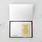 Nativiteitsscène Kerstmis Feestdagen Kaart (Binnen)