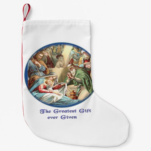 Nativiteitsscène Kleine Kerstsok (Voorkant)