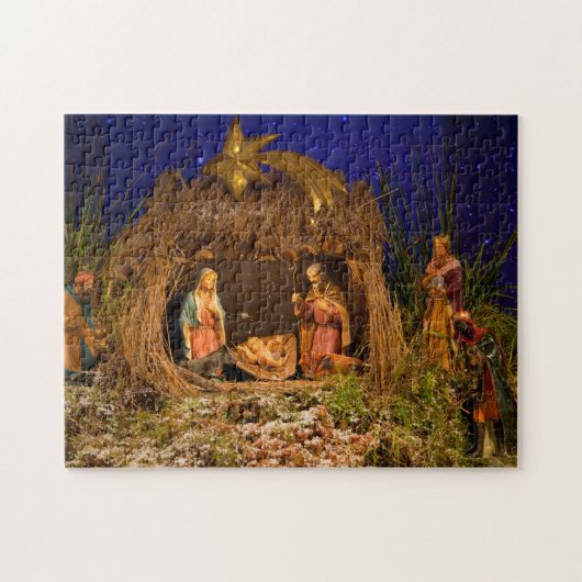Nativiteitsscène Legpuzzel (Horizontaal)