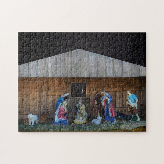 Nativiteitsscène Legpuzzel (Horizontaal)