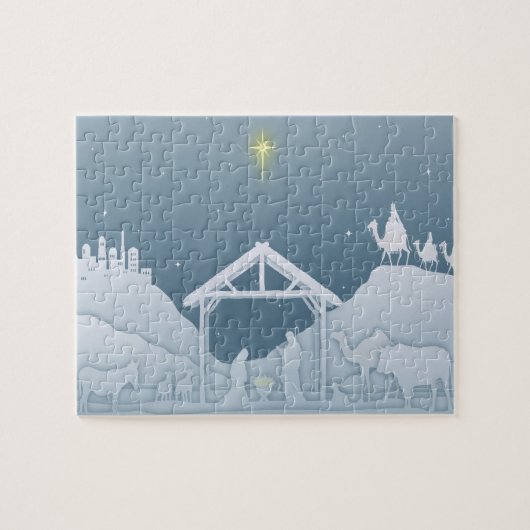 Nativiteitsscène Legpuzzel (Horizontaal)