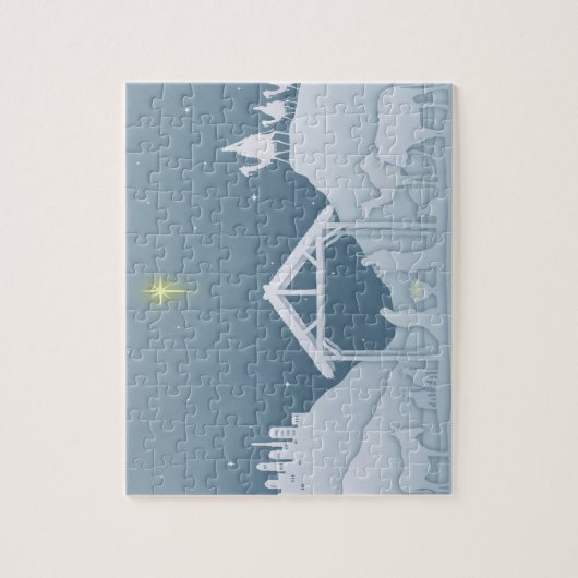 Nativiteitsscène Legpuzzel (Verticaal)